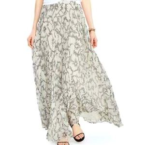 Banana Republic Maxi Skirt with side slit.